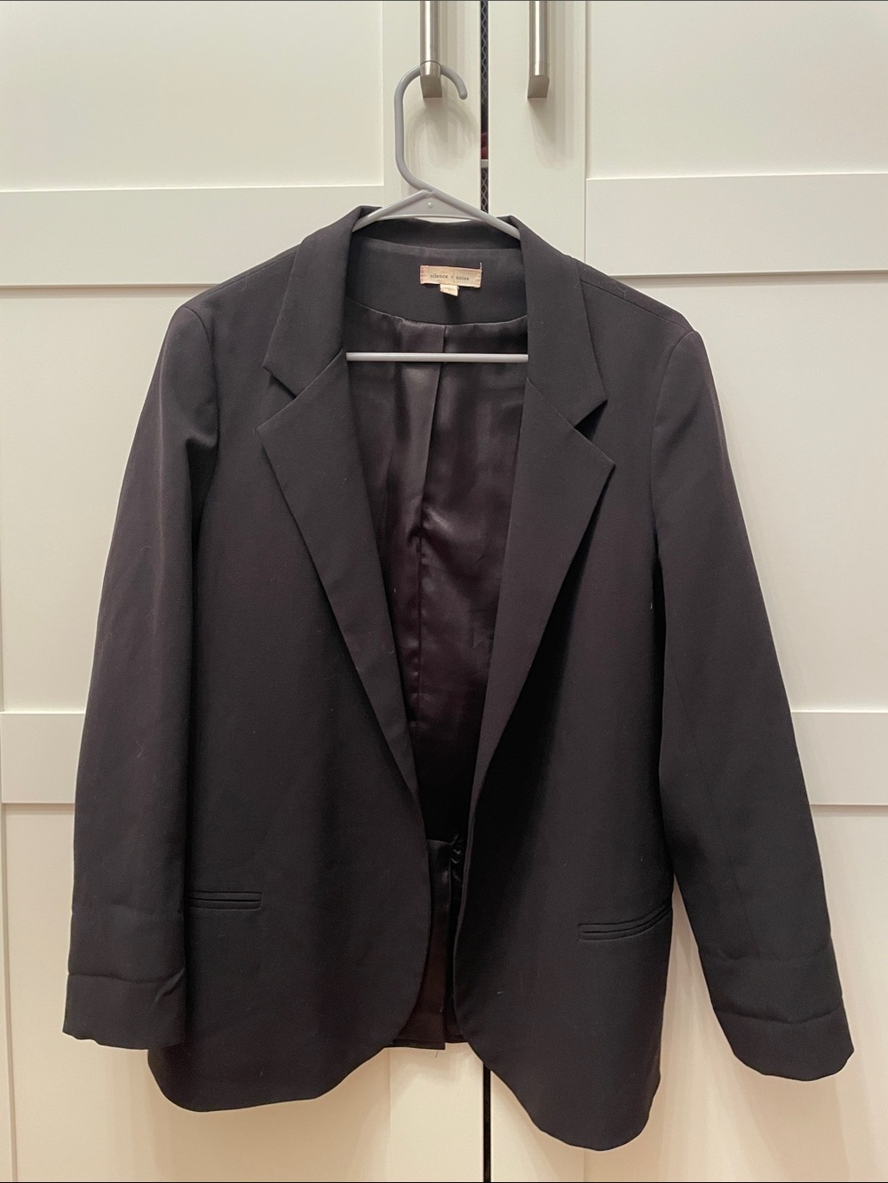 Women’s Black Relaxed Blazer